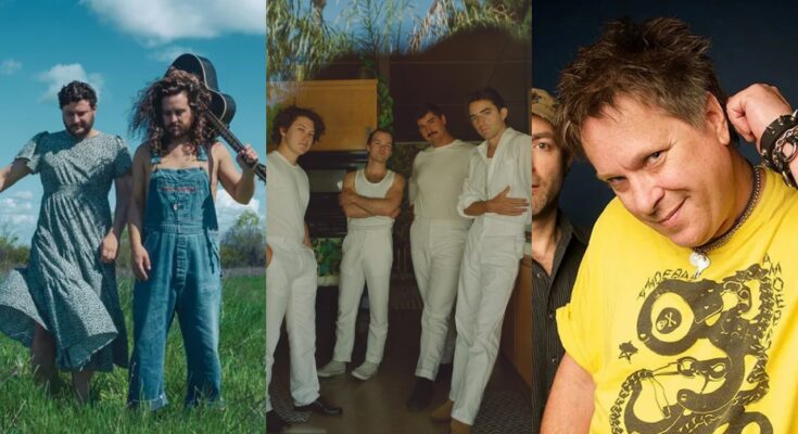 A photo stitching of JR JR, Michigan Rattlers and Agent Orange.